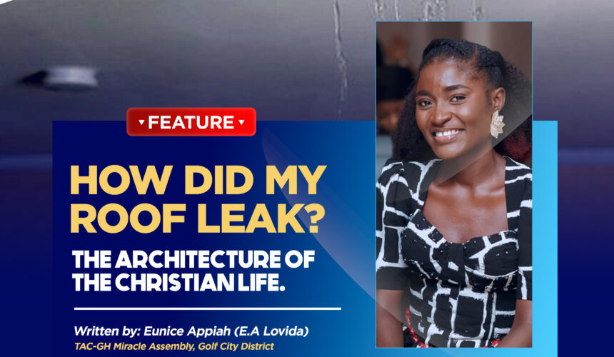 HOW DID MY ROOF LEAK? THE ARCHITECTURE OF THE CHRISTIAN LIFE.