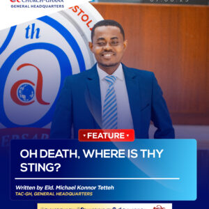 Oh Death, Where Is Thy Sting? Oh Death, Where Is Thy Sting?