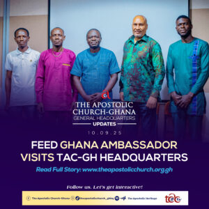 FEED GHANA AMBASSADOR VISITS TAC-GH HEADQUARTERS