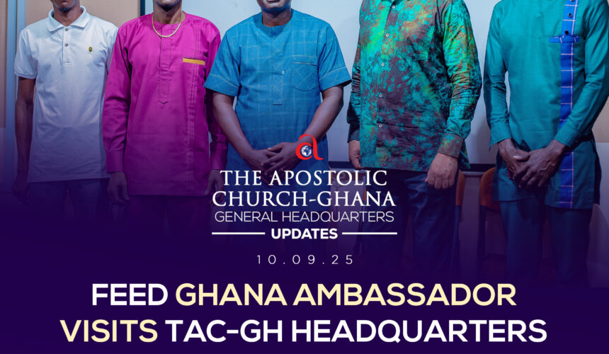 FEED GHANA AMBASSADOR VISITS TAC-GH HEADQUARTERS