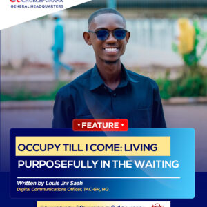 Occupy Till I Come: Living Purposefully in the Waiting