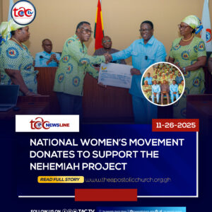 National Women’s Movement Donates to Support the Nehemiah Project