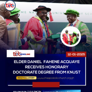 Elder Daniel Acquaye Receives Honorary Doctorate Degree from KNUST
