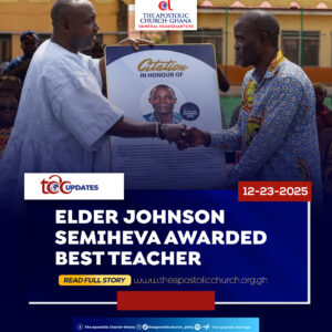ELDER JOHNSON SEMIHEVA AWARDED BEST TEACHER