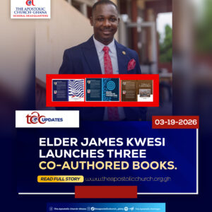 Elder James Kwesi Launches three Co-Authored Books.