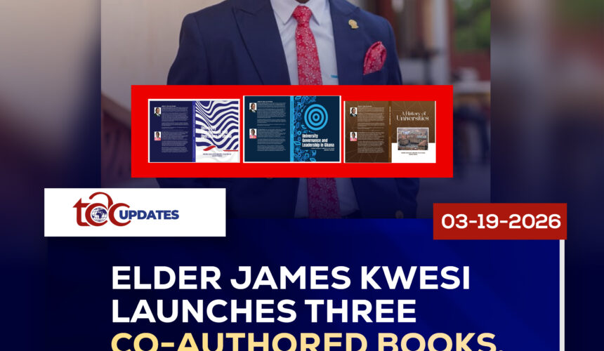 Elder James Kwesi Launches three Co-Authored Books.