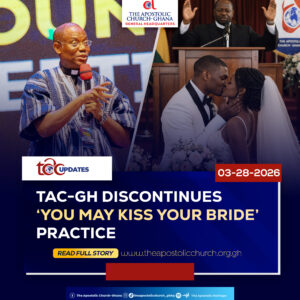 TAC-GH Discontinues “YOU MAY KISS YOUR BRIDE” Practices