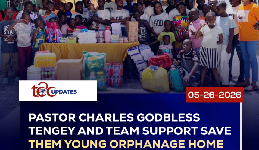 Pastor Charles Godbless Tengey and Team Support Save Them Young Orphanage Home Pastor Charles Godbless Tengey and Team Support Save Them Young Orphanage Home