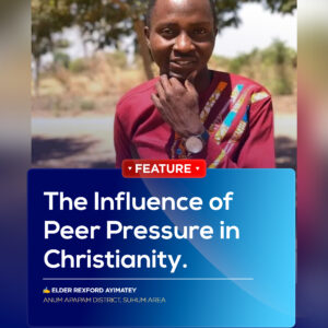 The Influence of Peer Pressure in Christianity The Influence of Peer Pressure in Christianity