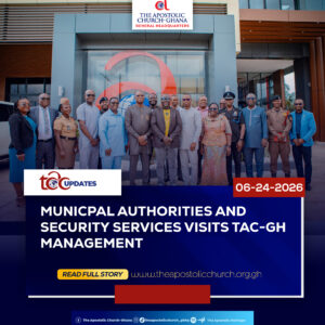 Municpal Authorities and Security services visits TAC-GH Management Municpal Authorities and Security services visits TAC-GH Management