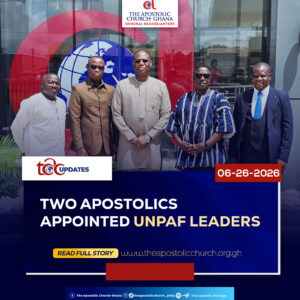 Two Apostolics Appointed UNPAF Leaders.