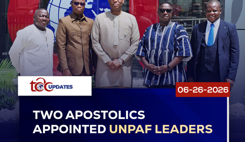 Two Apostolics Appointed UNPAF Leaders. Two Apostolics Appointed UNPAF Leaders.