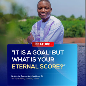 IT IS A GOAL! BUT WHAT IS YOUR ETERNAL SCORE?