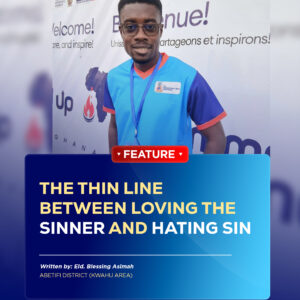 THE THIN LINE BETWEEN LOVING THE SINNER AND HATING SIN