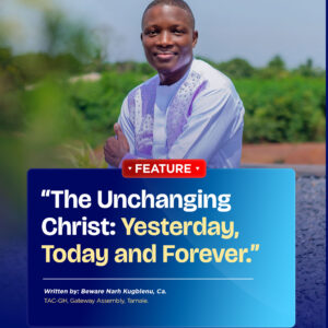 “The Unchanging Christ: Yesterday, Today and Forever.” “The Unchanging Christ: Yesterday, Today and Forever.”