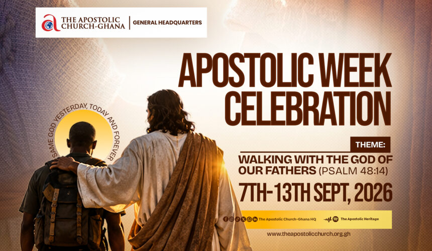 Walking with the God of Our Fathers: Apostolic Week 2026