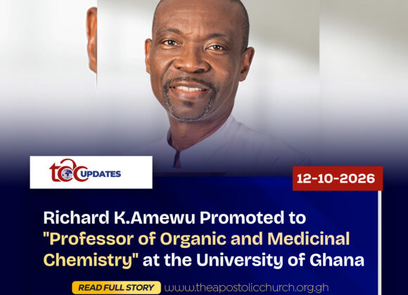 Richard Kwamla Amewu Promoted to “Professor of Organic and Medicinal Chemistry” Richard Kwamla Amewu Promoted to “Professor of Organic and Medicinal Chemistry”